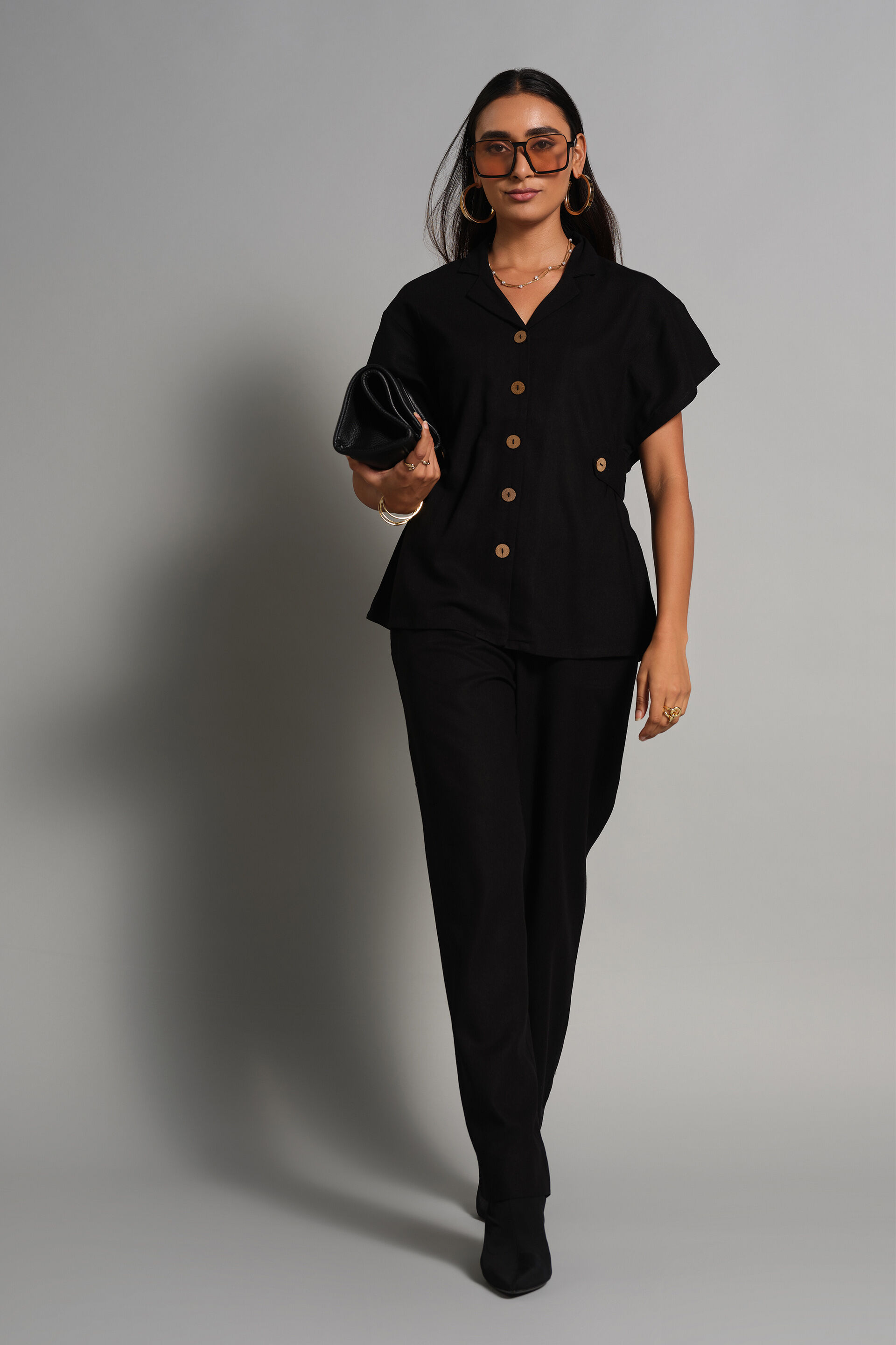 Elnora Co-ord, Black, image 1